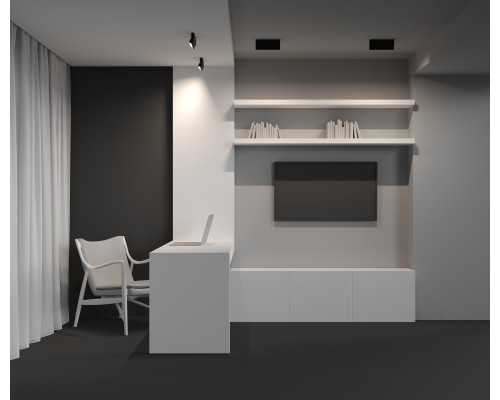 Потолочный светильник Technical C133CL-12W4K-B