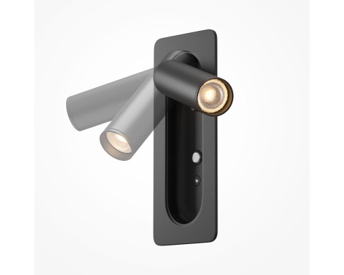 Настенный светильник (бра) Maytoni MOD495WL-L3B3K