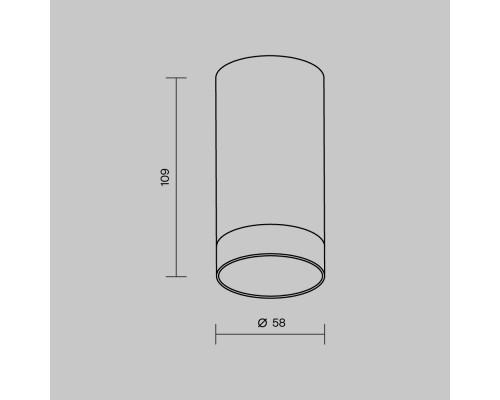 Потолочный светильник Outdoor O500CL-L5B3K