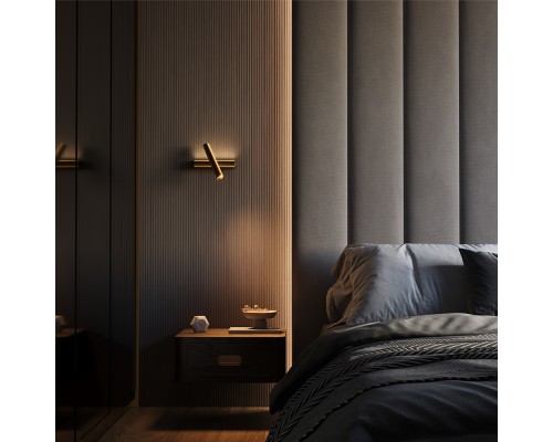 Настенный светильник (бра) Maytoni MOD442WL-L8BS3K