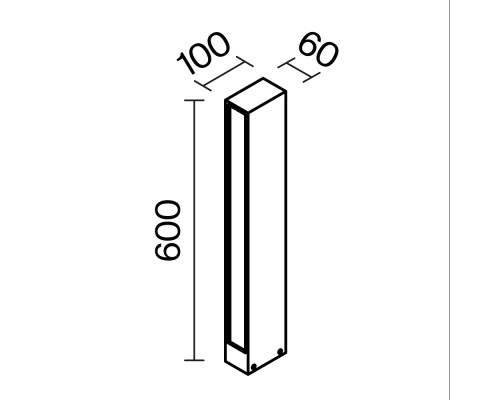Ландшафтный светильник Outdoor O422FL-L12GF