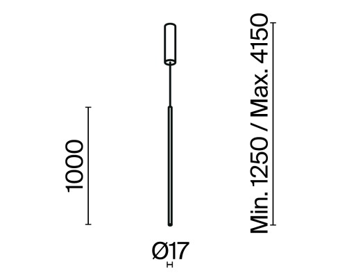 Подвесной светильник Maytoni MOD246PL-L24BK1