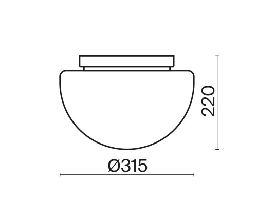 Потолочный светильник Maytoni MOD270CL-01G