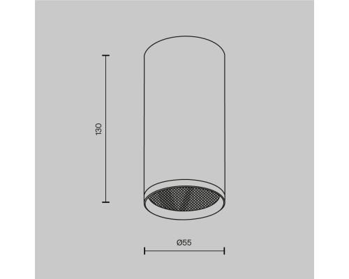 Потолочный светильник Technical C010CL-01MG-N