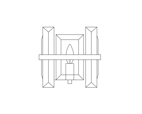 Настенный светильник (бра) Maytoni MOD201WL-01N