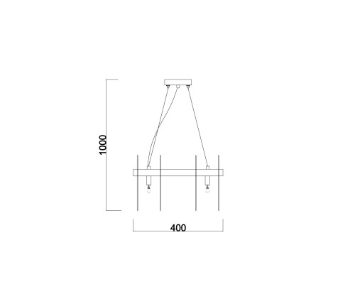 Подвесной светильник Freya FR5141PL-08BS1
