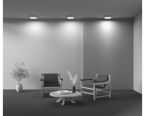 Потолочный светильник Technical C032CL-24W3K-SQ-W