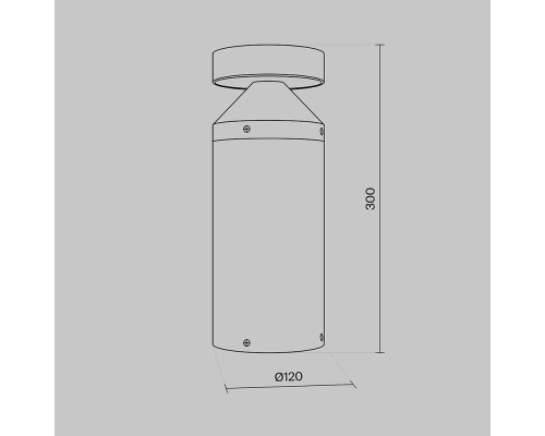 Ландшафтный светильник Outdoor O591FL-L12GF3K