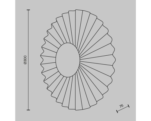 Настенный светильник (бра) Maytoni MOD233WL-L11BS3K