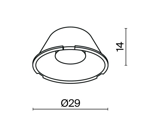 Комплектующие для светильника Technical LensD29-50