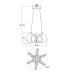 Подвесной светильник Freya FR6047PL-L120W