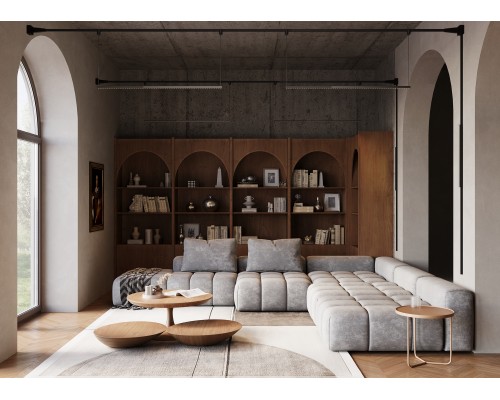 Трековый подвесной светильник Technical TR169-1-52W3K-M-B