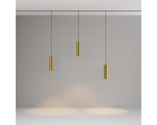 Трековый подвесной светильник Technical TR041-4-12W3K-M-DS-BBS