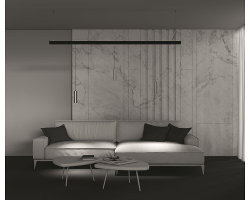 Трековый подвесной светильник Technical TR041-2-12W3K-BBS