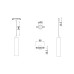 Трековый подвесной светильник Technical TR016-2-12W3K-W