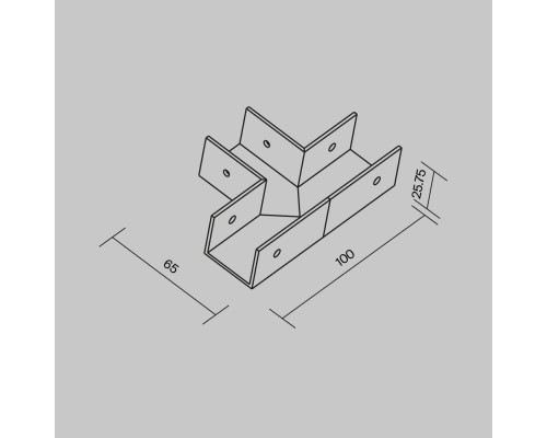 Комплектующие для профиля Outdoor O-TR001-TC