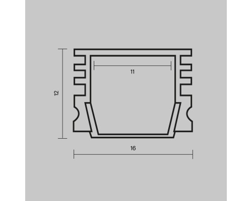 Профиль Led Strip 631006