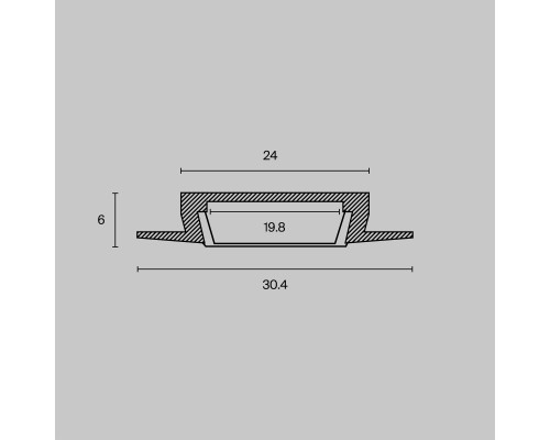 Профиль Led Strip ALM003S-2M