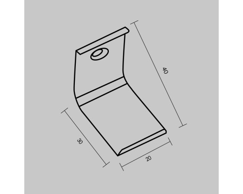 Комплектующие для профиля Led Strip 642074