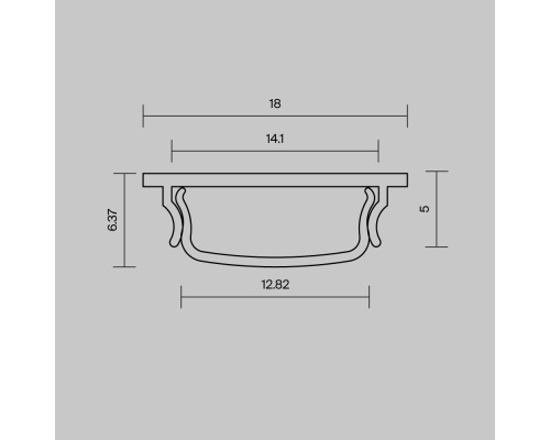 Профиль Led Strip 631016