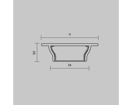 Профиль Led Strip 631018