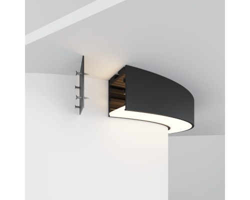 Профиль Led Strip ALM-3535R-B-D-90°-0.3M