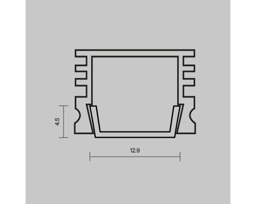 Комплектующие для профиля Led Strip 642024