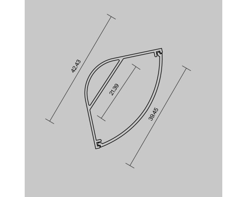 Профиль Led Strip 631014
