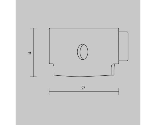 Комплектующие для профиля Led Strip ALM011EC