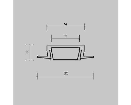 Профиль Led Strip 632010