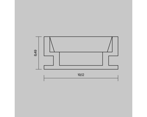 Профиль Led Strip 636007