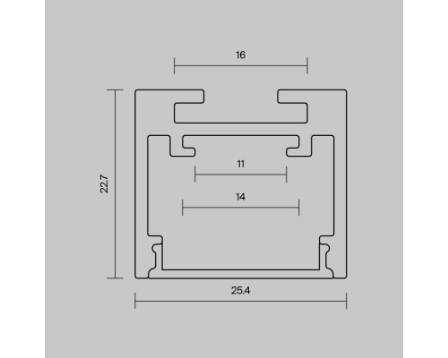 Профиль Led Strip 633013