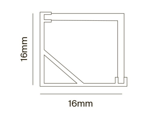 Профиль Led Strip ALM009S-2M