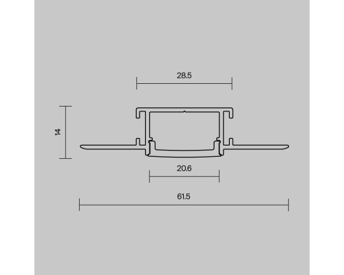 Профиль Led Strip 636003