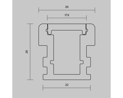 Профиль Led Strip 636016
