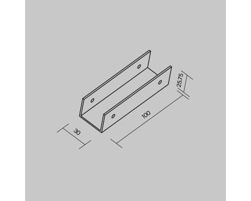Комплектующие для профиля Outdoor O-TR001-SC180