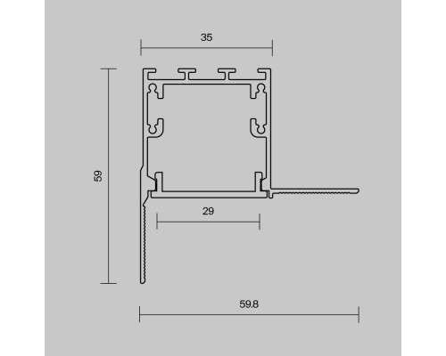 Профиль Led Strip 636014