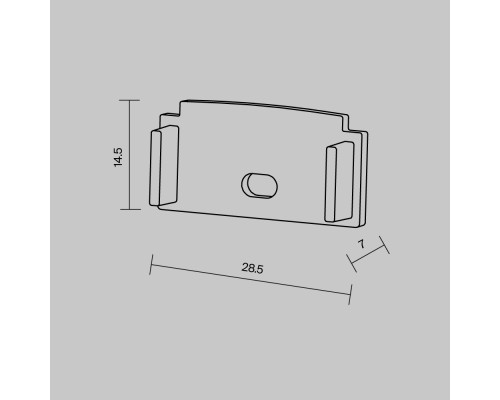 Комплектующие для профиля Led Strip 642008