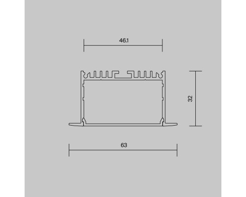 Профиль Led Strip 632004
