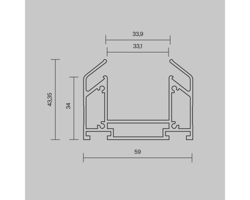 Профиль Technical TRA005MP-312S(N)