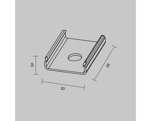 Комплектующие для профиля Led Strip 642043