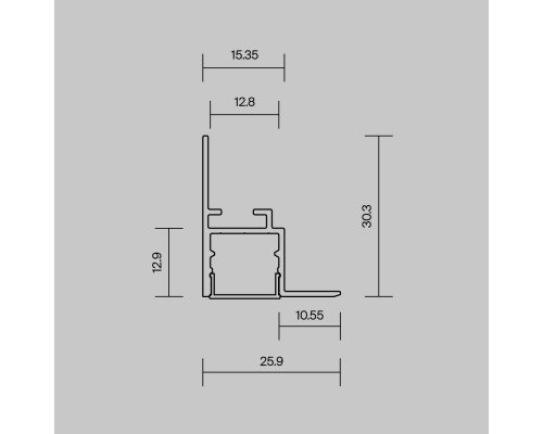 Профиль Led Strip 632014