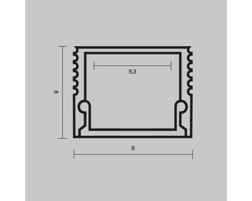 Профиль Led Strip 631002