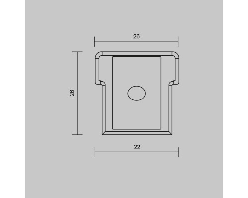 Комплектующие для профиля Led Strip 642060