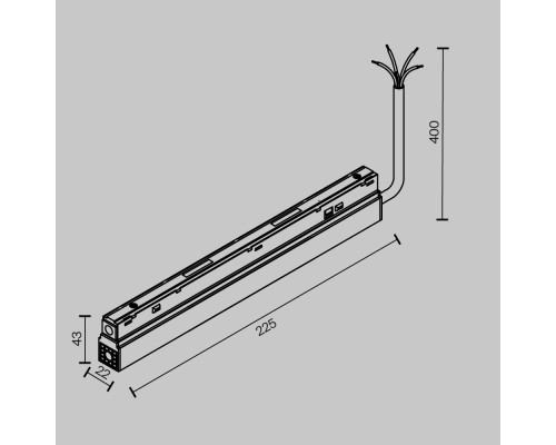 Блок питания Technical TRA034DR-100W-DD-B