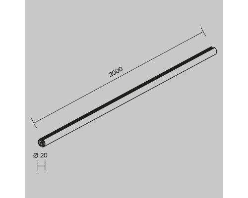 Шинопровод накладной/подвесной Technical TRX184-R-112B