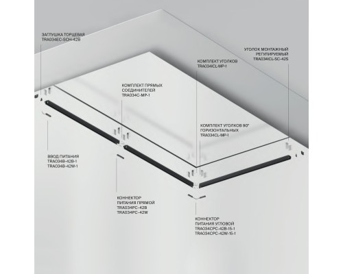 Шинопровод Technical TRX034-SCH-423B