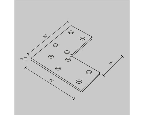 Комплектующие для накладной трековой системы Technical TRA034CL-21