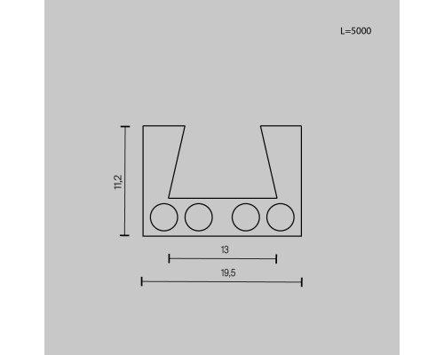 Шинопровод Technical TRX160-115B