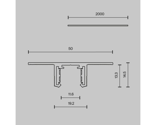 Шинопровод Technical TRX239-422.12B